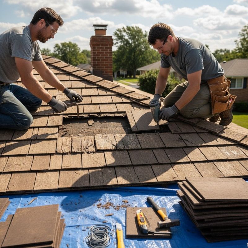 Shake Shingle Repair in Golden, CO