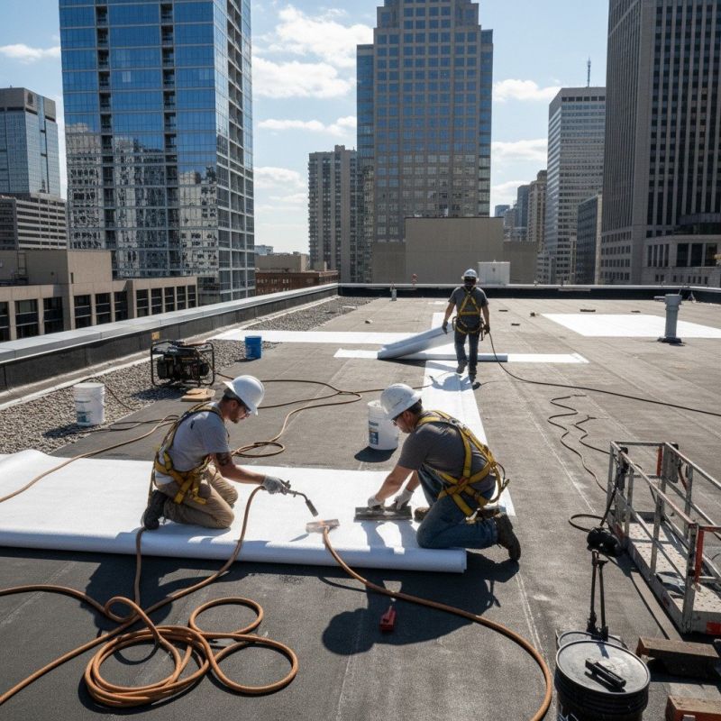 Single Ply Roof Repair in Golden, CO