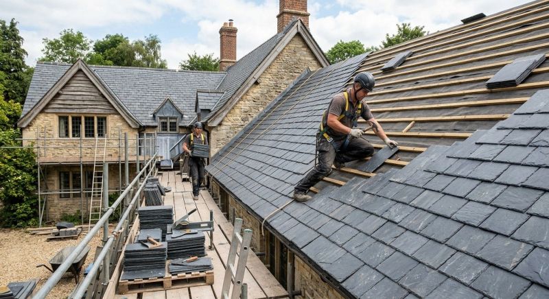 Slate Roof Construction in Park County, CO