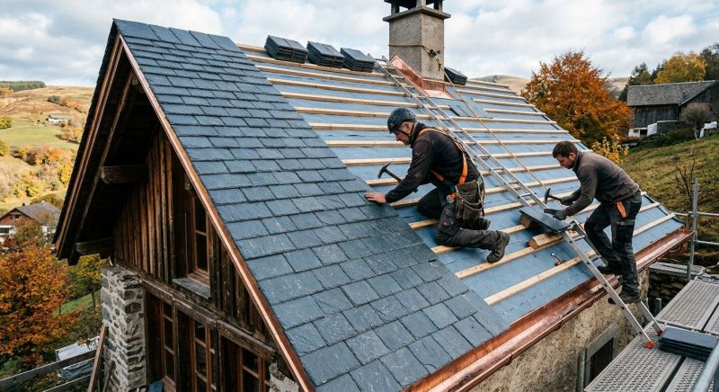 Slate Roof Installation in Park County, CO