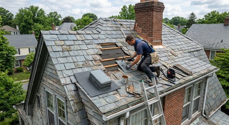 Slate Roof Maintenance in Evergreen, CO