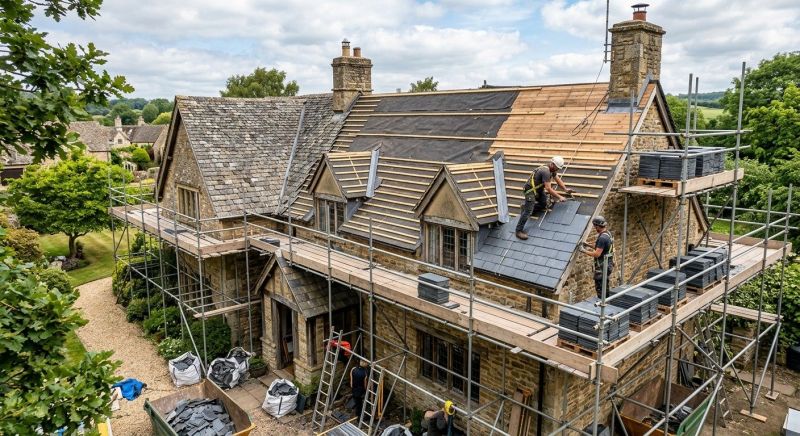 Slate Roof Replacement in Denver, CO