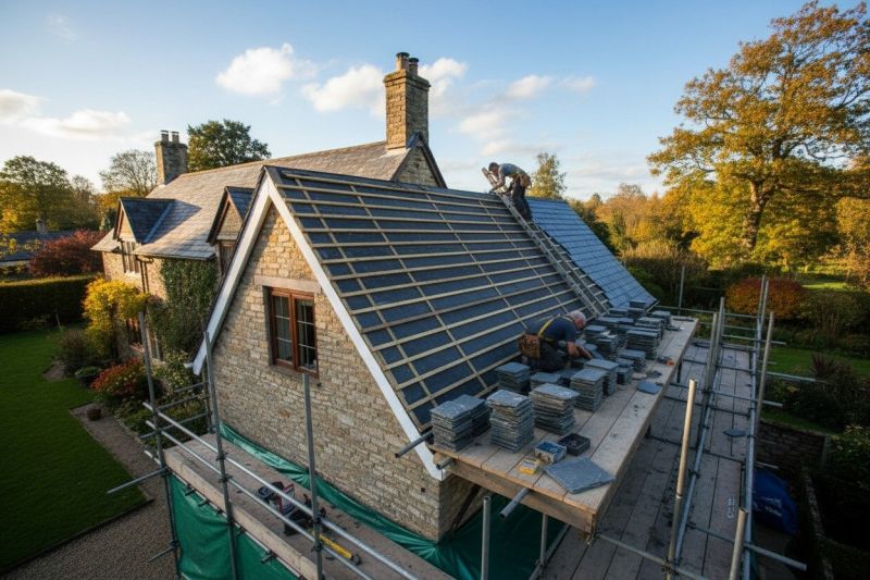 Slate Roof Replacement in Douglas County, CO