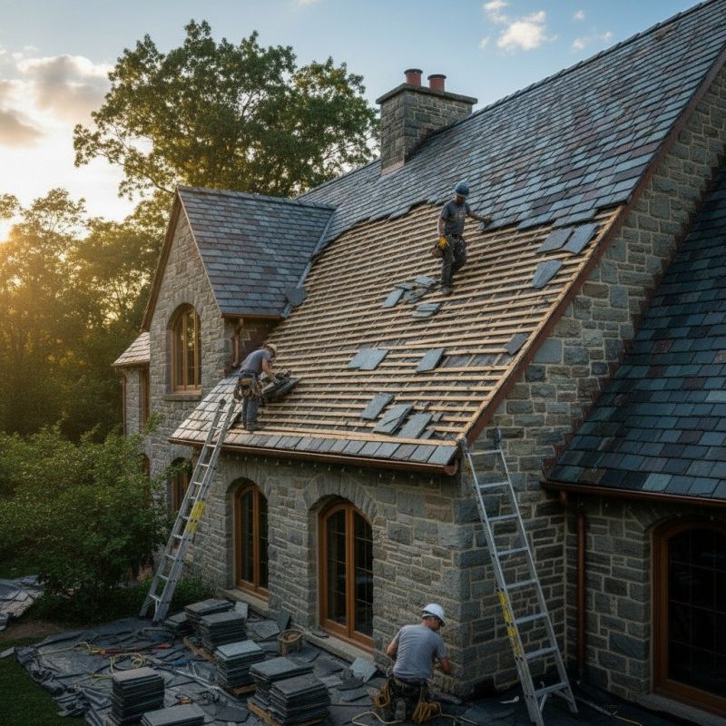 Slate Roof Replacement in Golden, CO