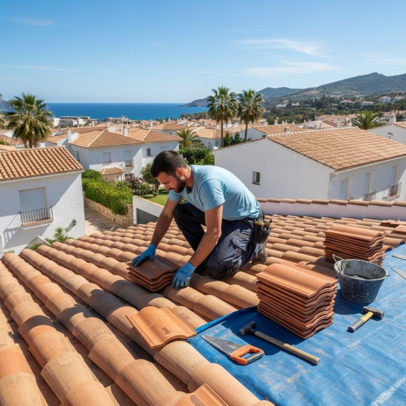 Spanish Tile Roof Repair in Evergreen, CO