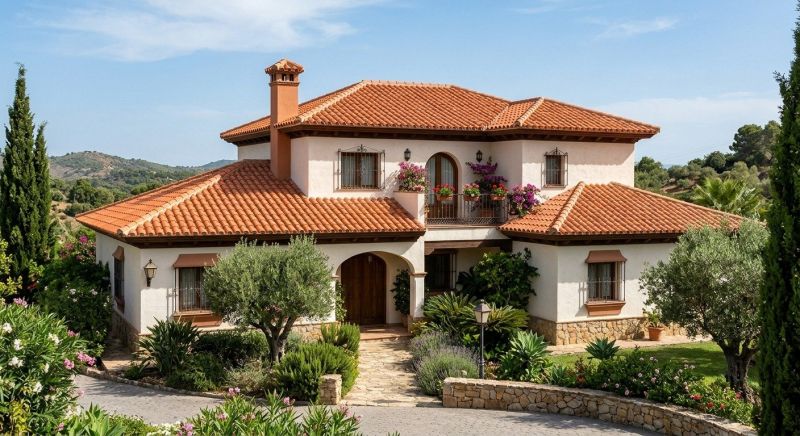 Spanish Tile Roof Replacement in Evergreen, CO