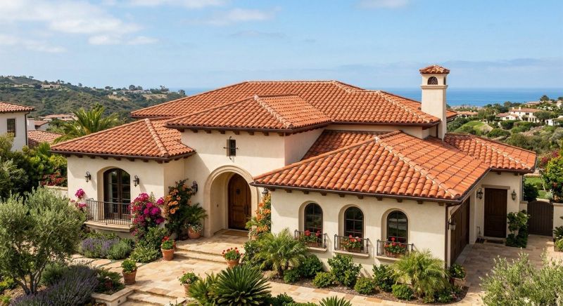 Spanish Tile Roof Replacement in Evergreen, CO