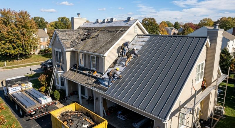 Steel Roof Replacement in Morrison, CO