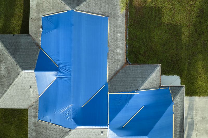Storm Damage Roof Tarping in Evergreen, CO