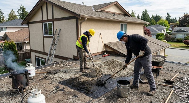 Tar And Gravel Roof Repair in Arvada, CO