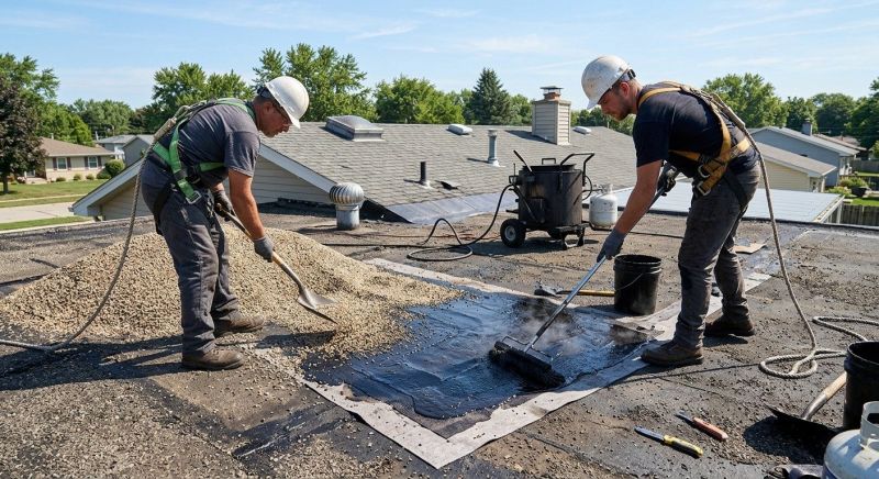 Tar And Gravel Roof Repair in Indian Hills, CO