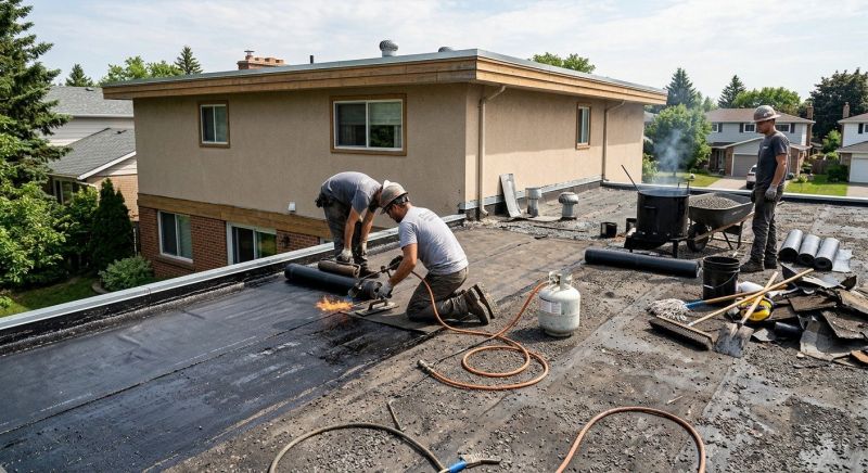 Tar Roof Repair in Englewood, CO