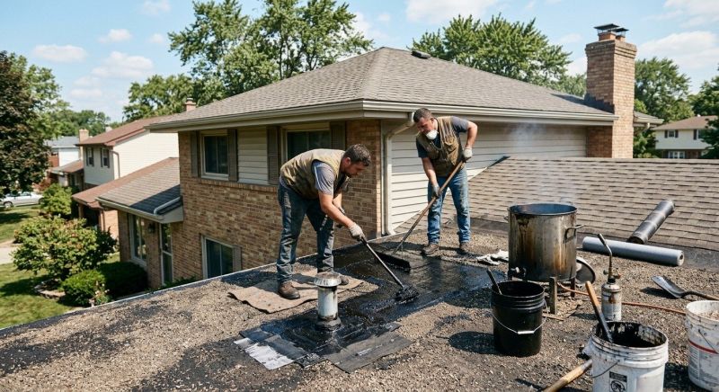 Tar Roofing Repair in Evergreen, CO