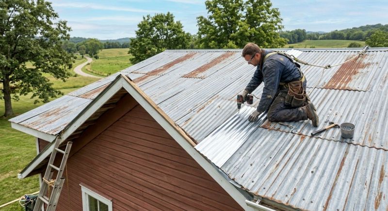 Tin Roof Repair in Evergreen, CO