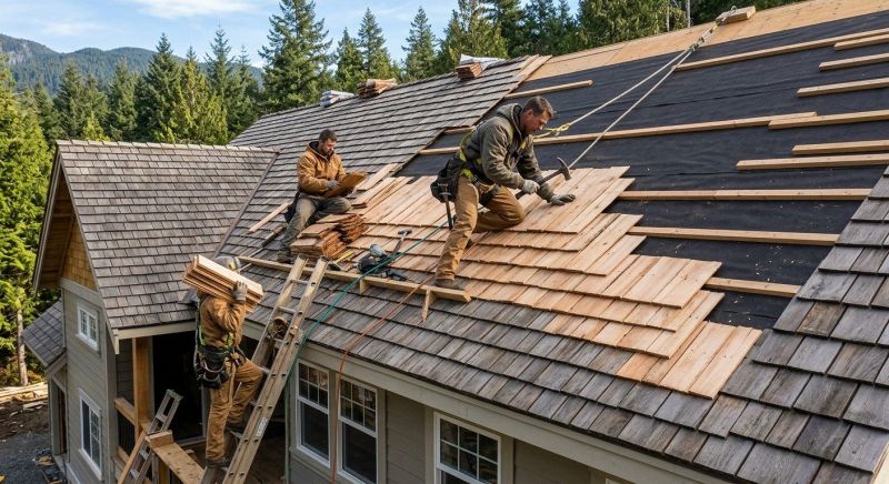 Wood Roofing Installation in Arvada, CO