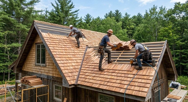 Wood Roofing Installation in Bailey, CO