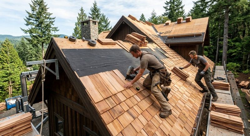 Wood Roofing Installation in Gilpin County, CO