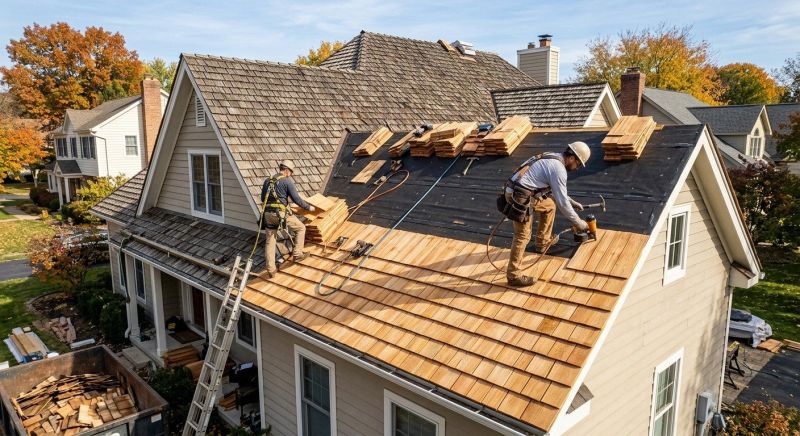 Wood Shake Roof Replacement in Denver County, CO