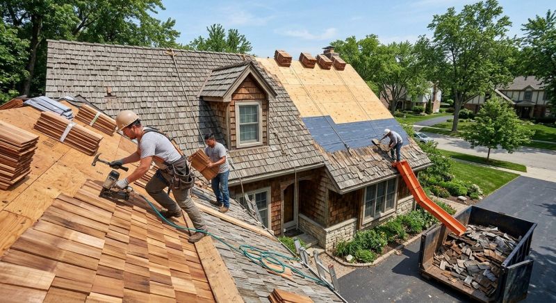 Wood Shake Roof Replacement in Littleton, CO