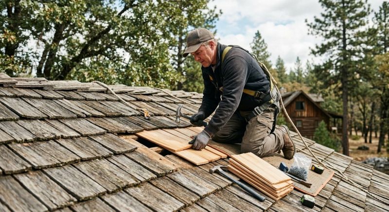 Wood Shingles Repair in Conifer, CO